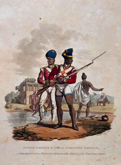 Native Troops, East India Company